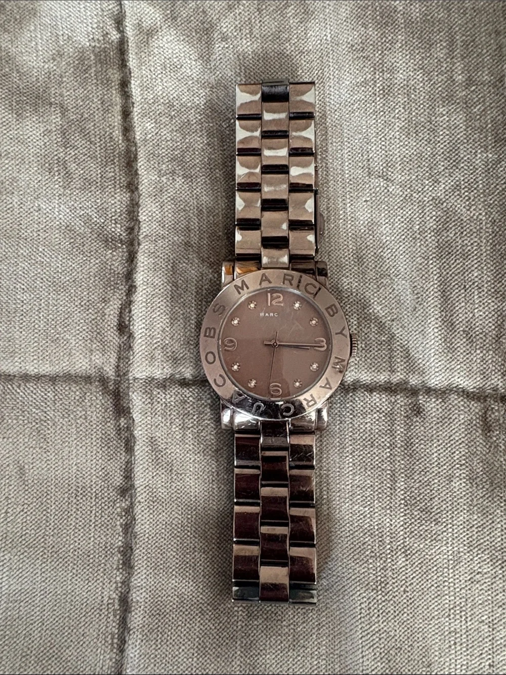 Marc by Marc Jacobs Silver Stainless Steel Bracelet Watch